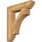 Ekena Millwork Westlake Slat Rough Sawn Bracket, Western Red Cedar, 6"W x 30"D x 34"H BKT06X30X34WTL06RWR - alternate 1